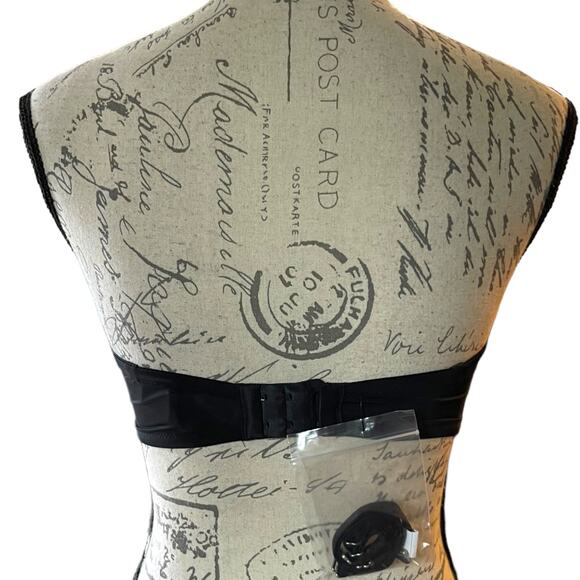 Calvin Klein Black Naked Glamour Multiway T-Shirt Push Up Bra 34DD - Picture 2 of 2